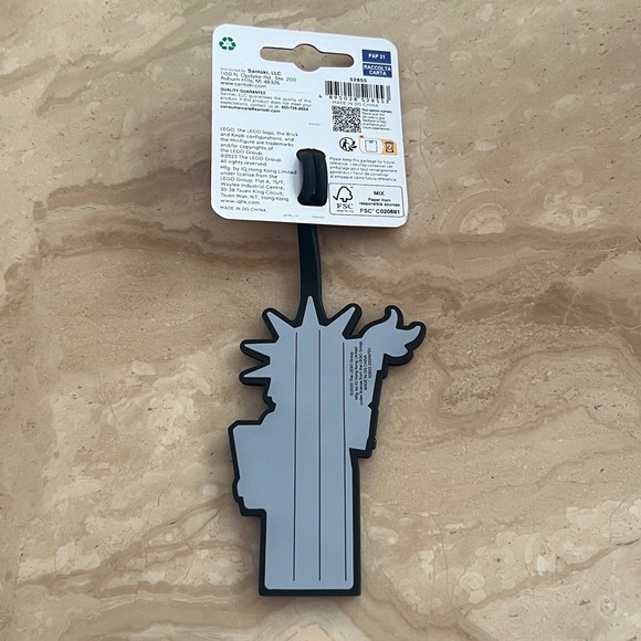 LEGO Statue of Liberty Bag Tag or Suitcase 🧳 Tag - Picture 2 of 4